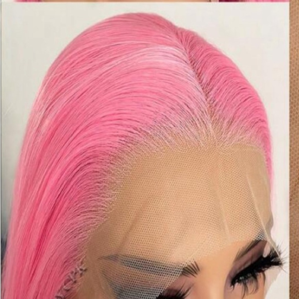 Pink Lace Front Wig – Vibrant Pink Women’s Hair